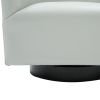 Garland Dove Grey Wood Base Swivel Chair